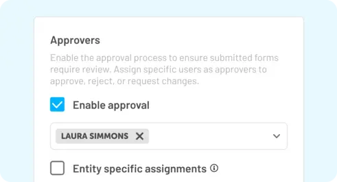Route approvals to the right people